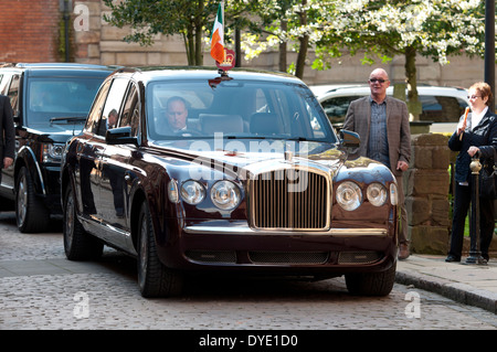 Queen Elizabeth II`s Bentley car Stock Photo